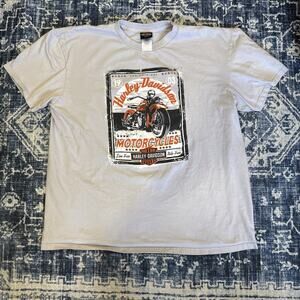 Harley Davidson T Shirt Motorcycles Size 2XL Crossroads Wilkesboro N.C.